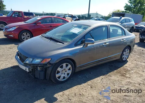 2008 Honda Civic Lx z USA, uszkodzony, nr VIN 2HGFA16588H344913
